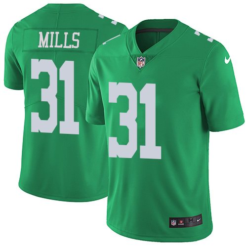 Nike Men & Women & Youth Eagles 31 Jalen Mills Green Color Rush Limited Jersey,We sell and wholesale Nike Men & Women & Youth Eagles 31 Jalen Mills Green Color Rush Limited Jersey on line form chian!
